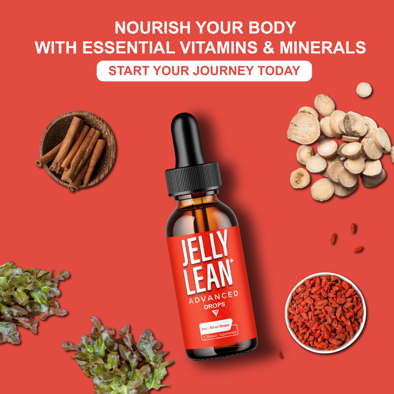 Jelly Lean Advanced Drops, Jelly Lean Weight Management (2oz)