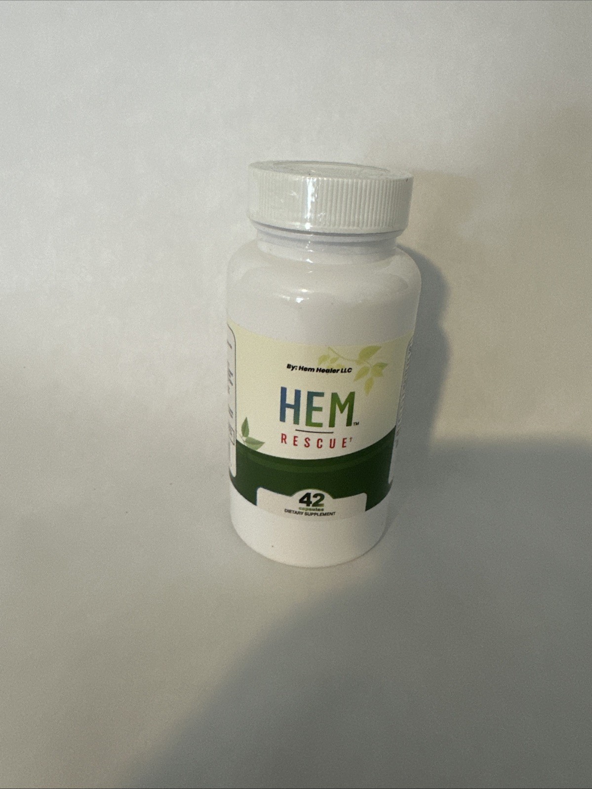 Hem Rescue by Hem Healer –Natural Hemorrhoid Relief, Witch Hazel, 42 Capsules