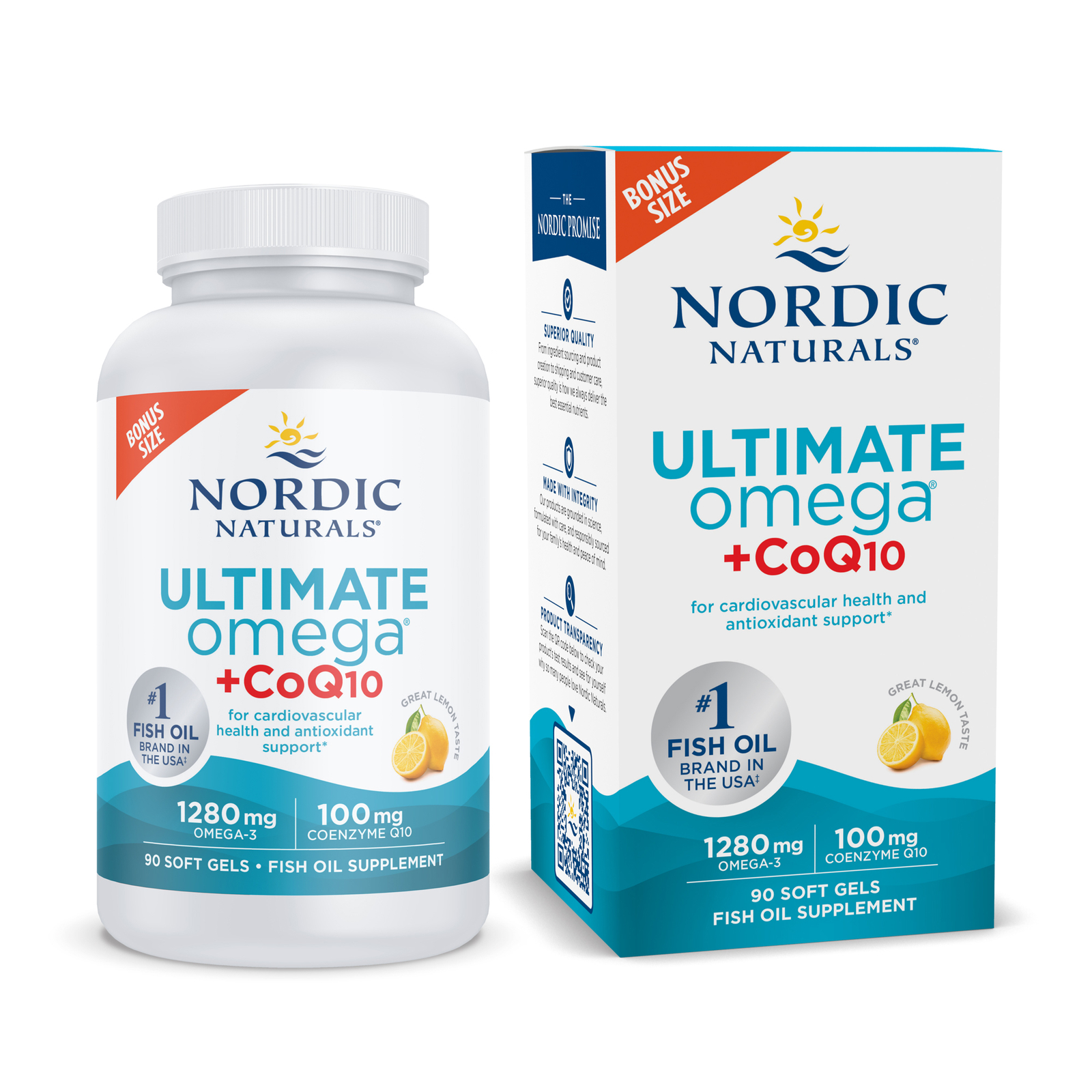 Nordic Naturals Ultimate Omega +CoQ10 – Support Overall Heart Health And Energy