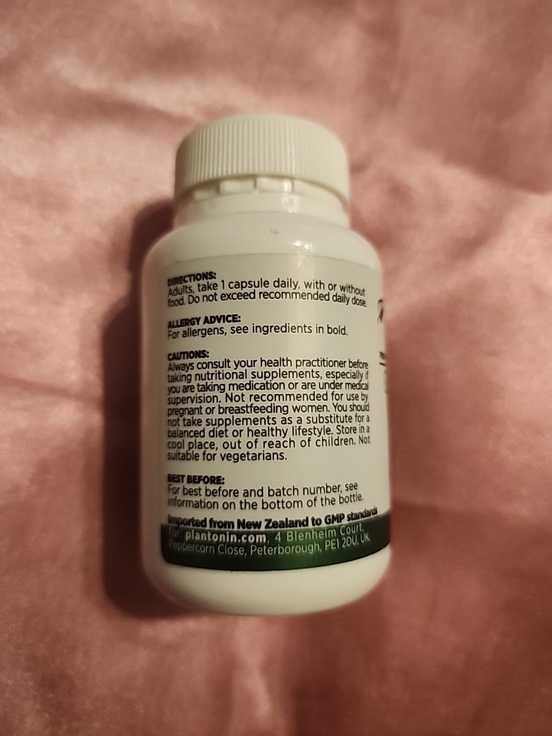 Green Lipped Mussel Plus Perna Canaliculus 60 Caps 760mg New Zealand BB:04/2027