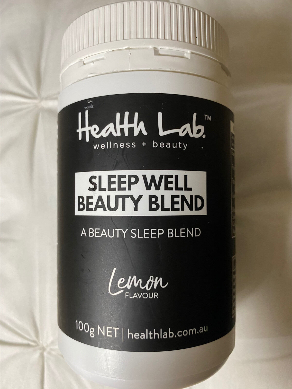 New Health Lab Sleep Well Beauty Blend 100g origin Australia Rare Lemon