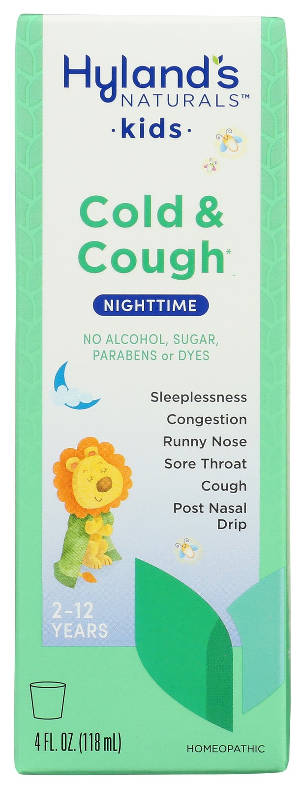 Hylands Naturals Kids Cold & Cough Nighttime Syrup 4 Fl Oz 3 Pack