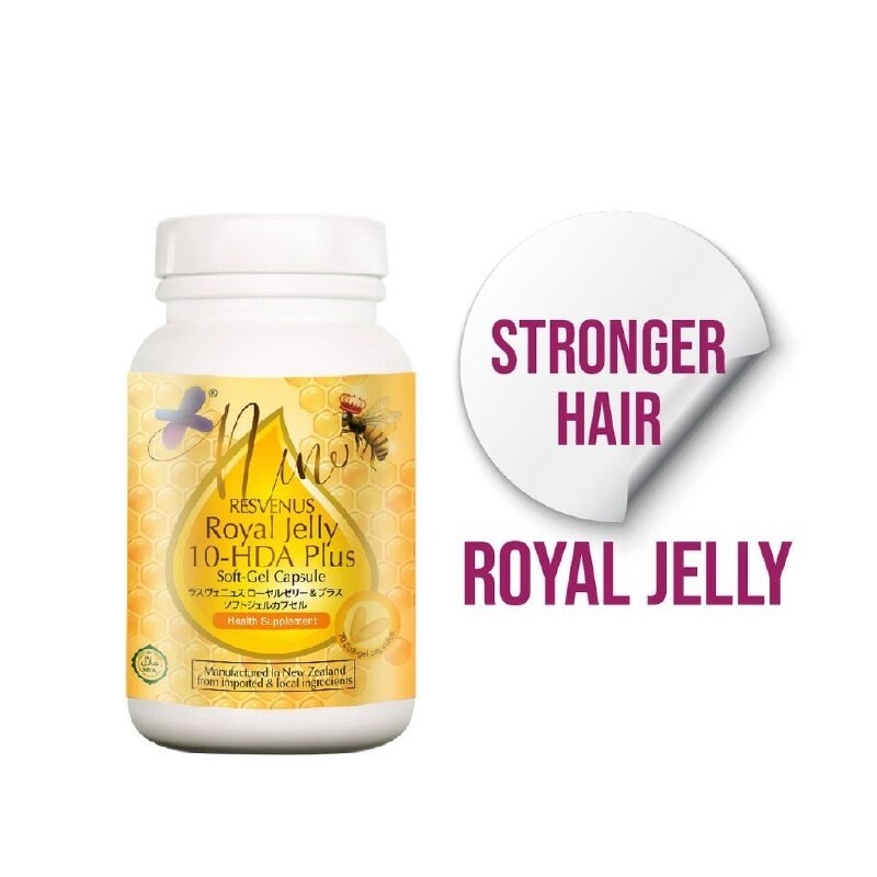 Nano Japan Nano Resvenus Royal Jelly Plus 70’s Strengthens Scalp DHL EXPRESS