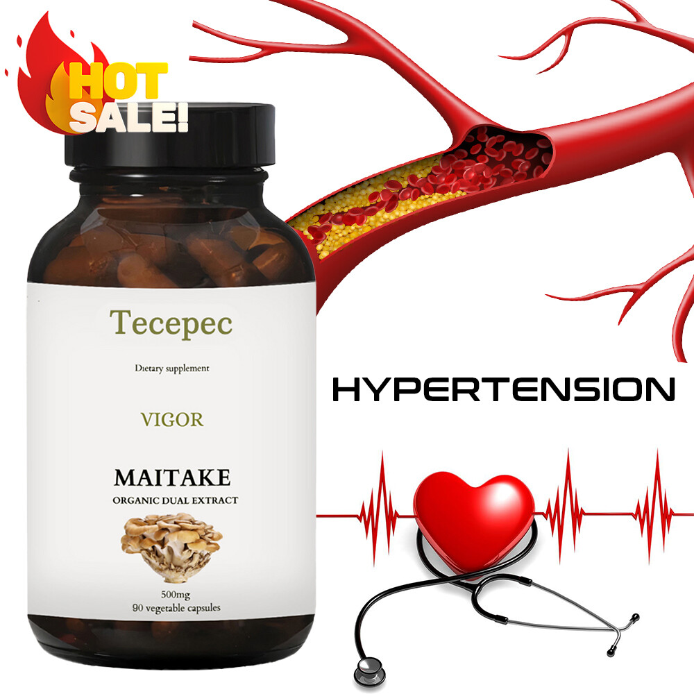 Maitake Mushroom 500mg | Organic Dual Extract | Energy & Immune Support