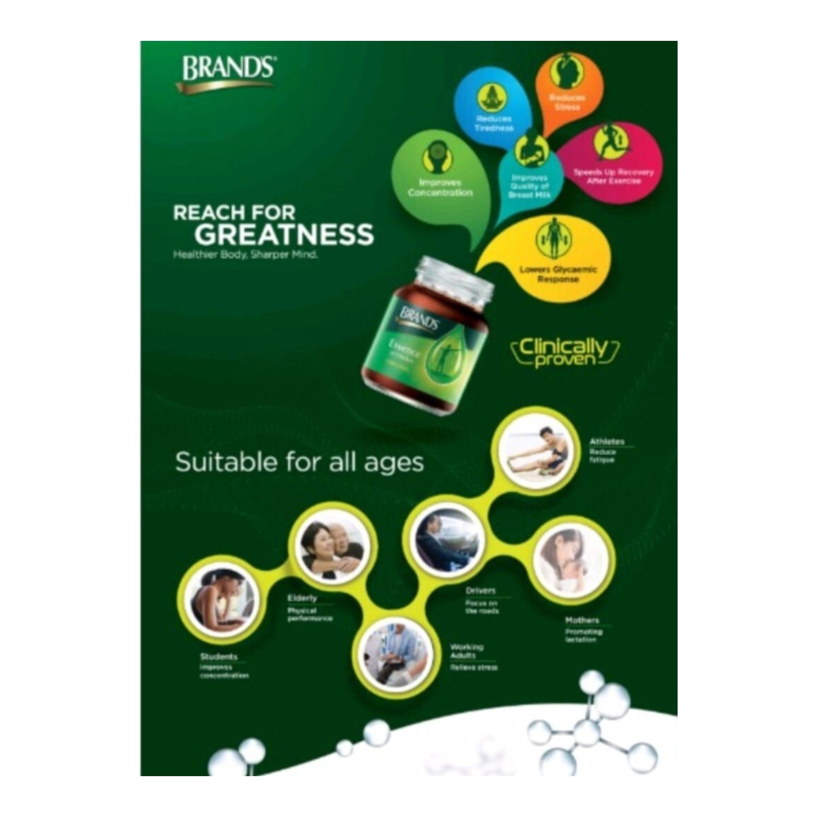 BRAND’S Essence of Chicken 1 Case (30x70g) | Boost Energy & Focus | Exp 2028