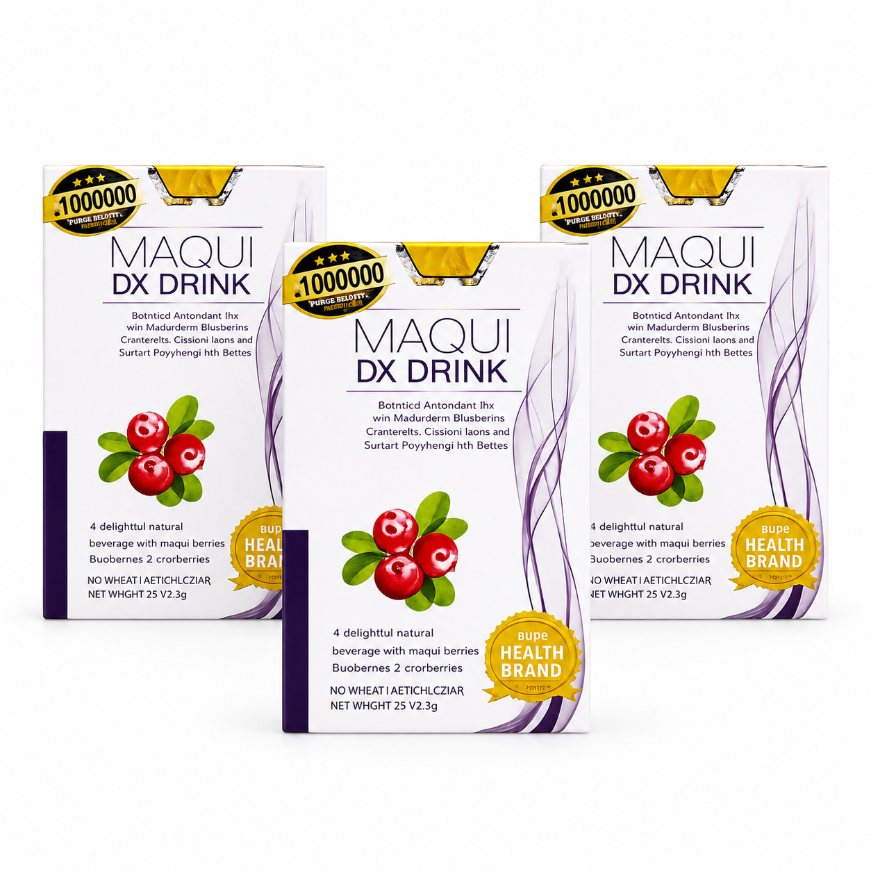 DX Maqui Natural Berries Drink Berry Flavor Boxes Express Shipping Original Box