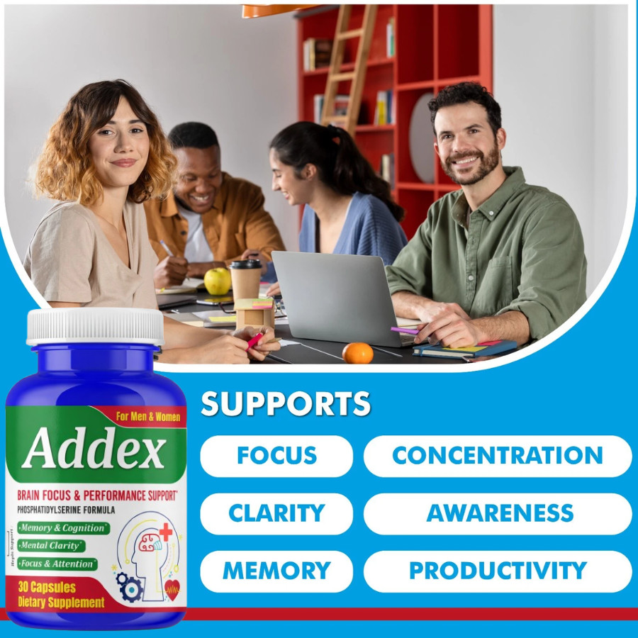 Adult Brain Booster Supplement Boost Concentration Enhance Focus & Mind13/12/25