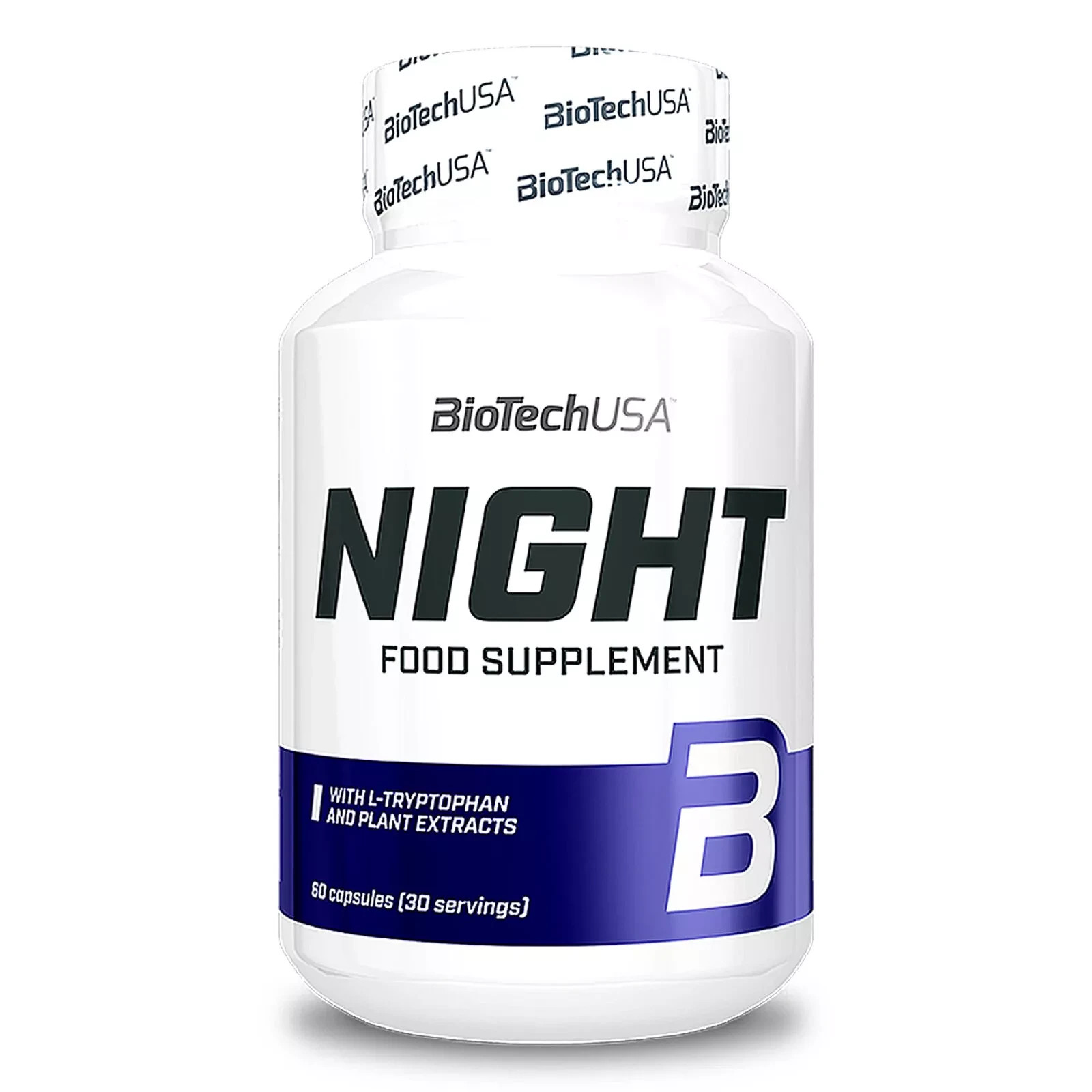 NIGHT – 60-120 Capsules – L-tryptophan- Improve sleep quality Regeneration Rest