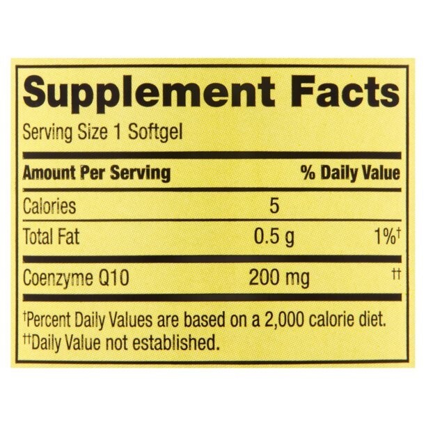 NEW Spring Health Spring Valley CoQ10 Rapid Release Softgels, 200mg, 150 Count
