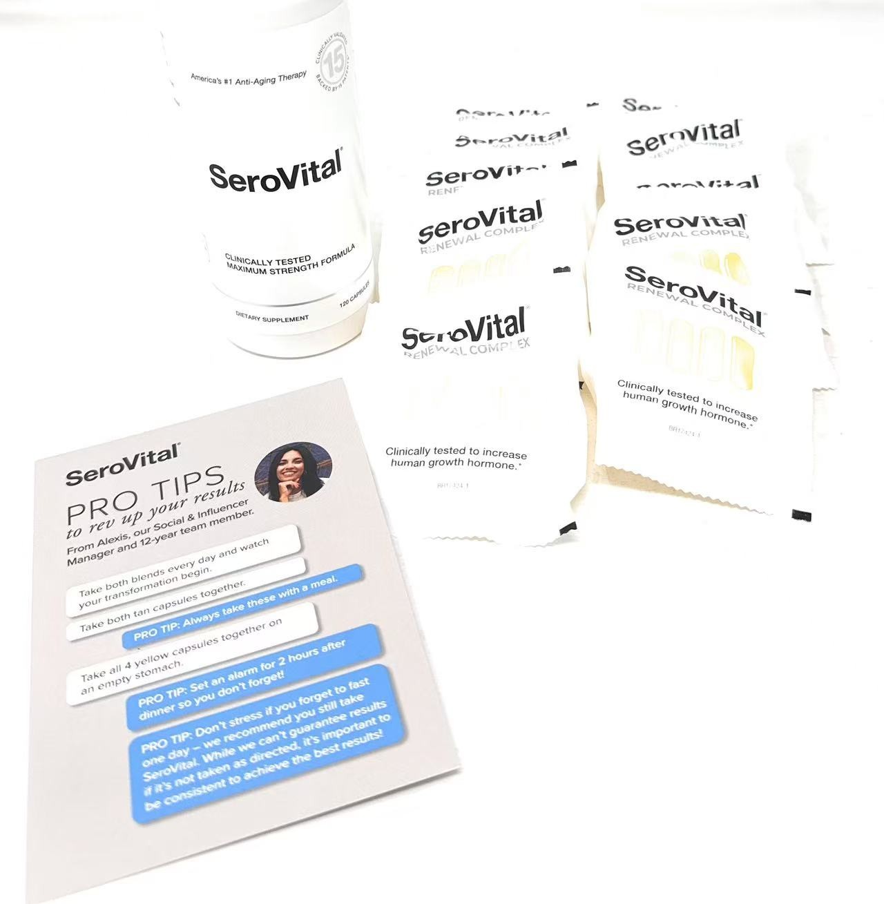 SeroVital Renewal Complex 40-Day Premium , 2025 UPDATE New Version Exp:03/2028