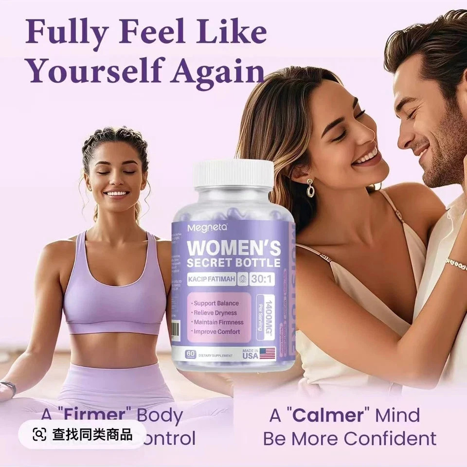 Women’s Secret Bottle-Vaginal Probiotics – Women pH Balance Health Supplement