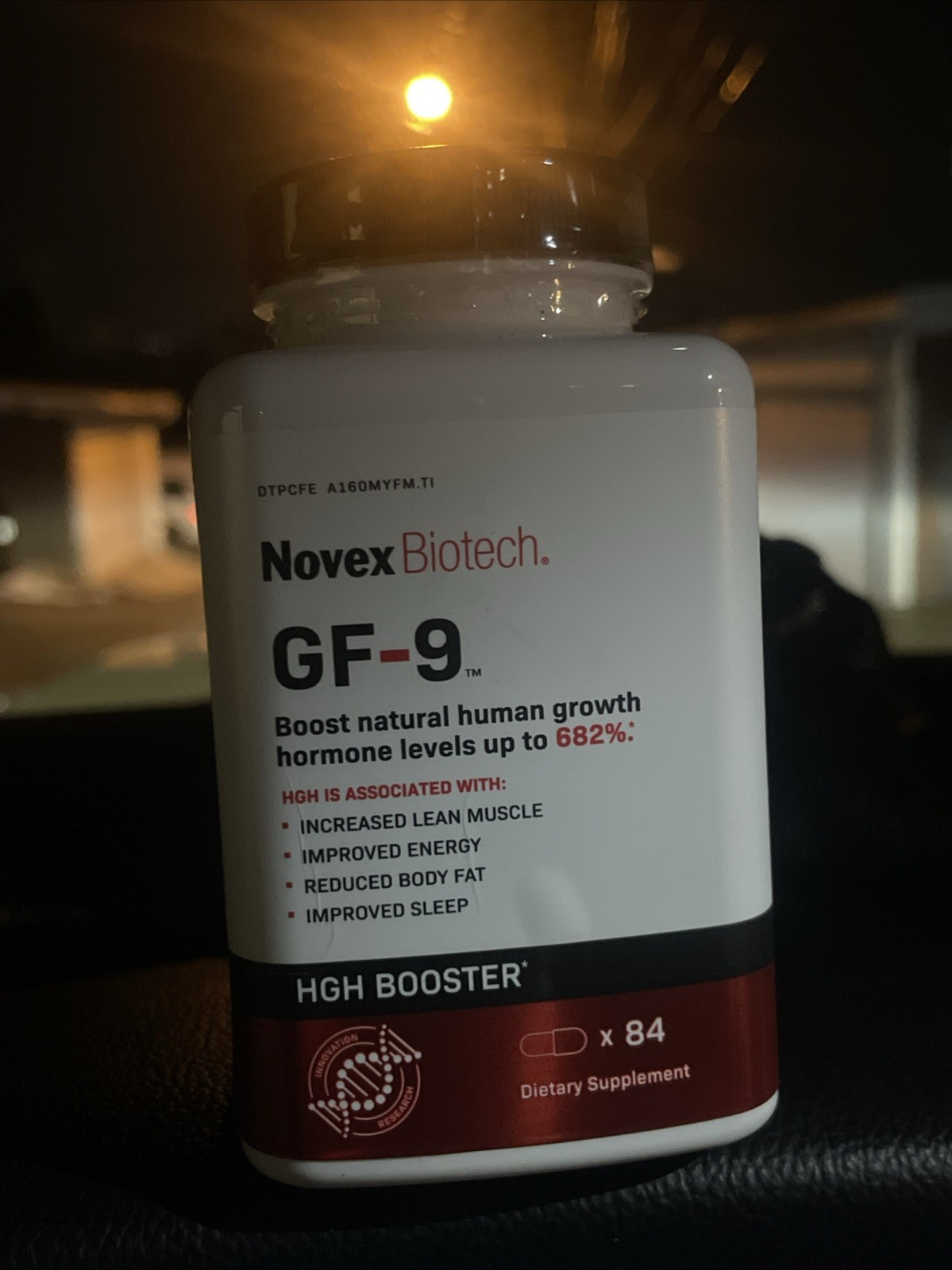 Novex Biotech GF-9 Growth Supplement – 84 Capsules Exp 2027