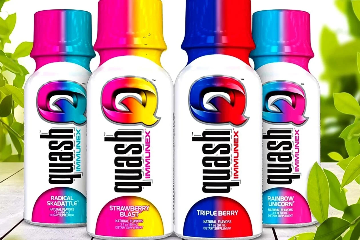 BANG | QUASH – Lift Lif & Immune Support, 3oz Shot | Mango Bango (12 Pack)