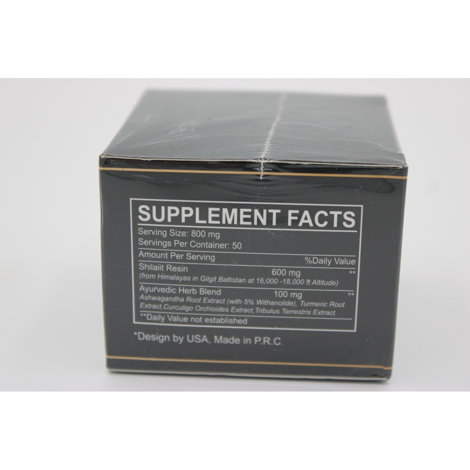 Naypiny Shilajit Resin 30g 85+ Trace Minerals Fulvic Acid Himalayan Supplement