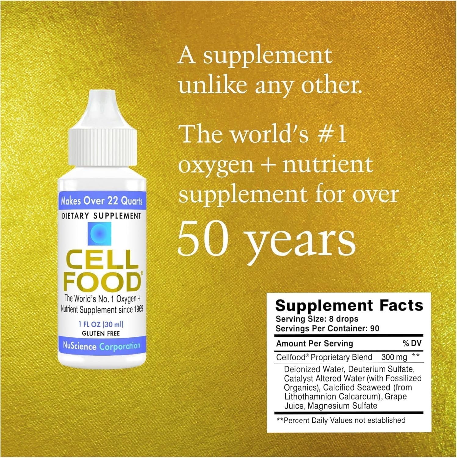 Lumina – Cellfood 1 fl oz Liquid Oxygen Supplement