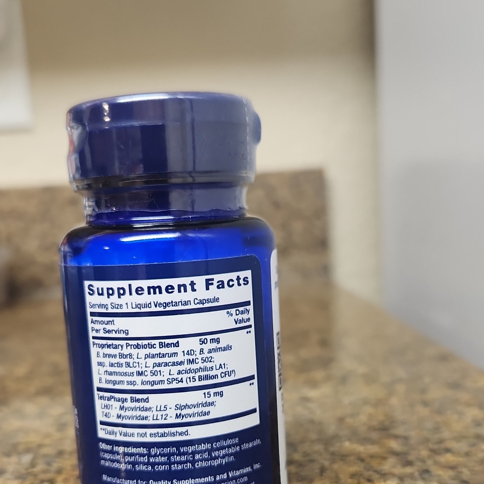 Life Extension Florassist Probiotic GI Phage Technology Gluten-Free Non-GMO 30