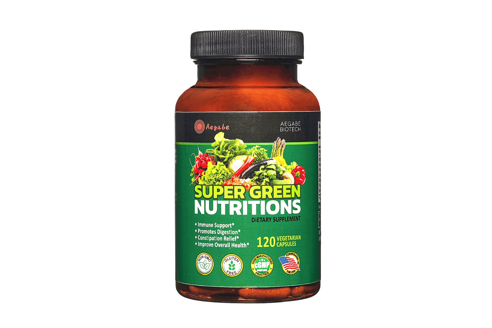Fruits and Veggies Supplement, 36 Natural Fruits & Vegetables,60-day supply
