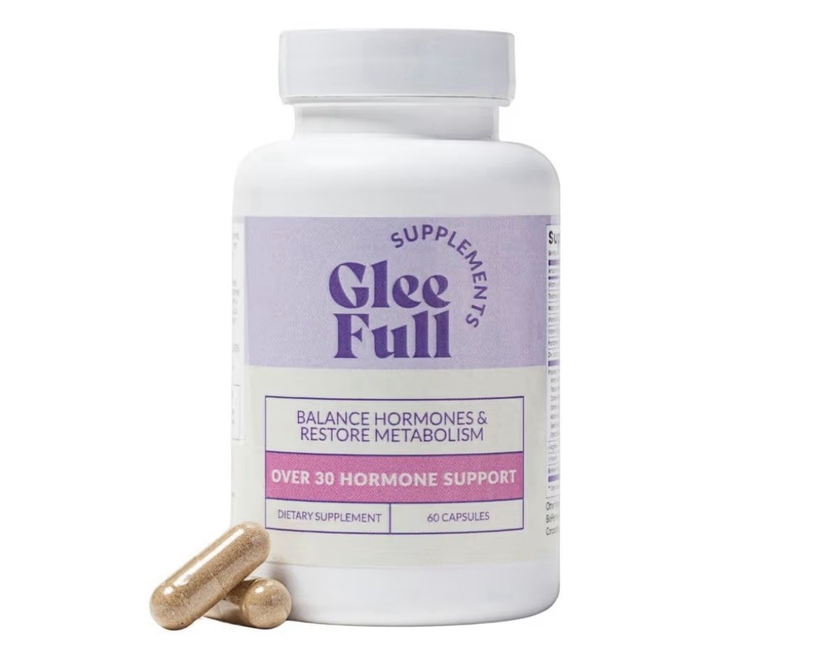 glee complete Hormone & Metabolism Support Capsules Vitamin A B6 B12 C D 60
