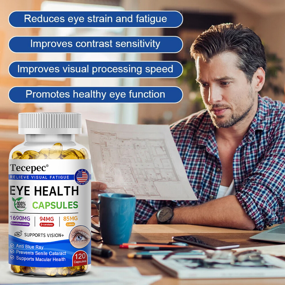 Eye Vitamin Supplement Beta-carotene Lutein Proanthocyanidin