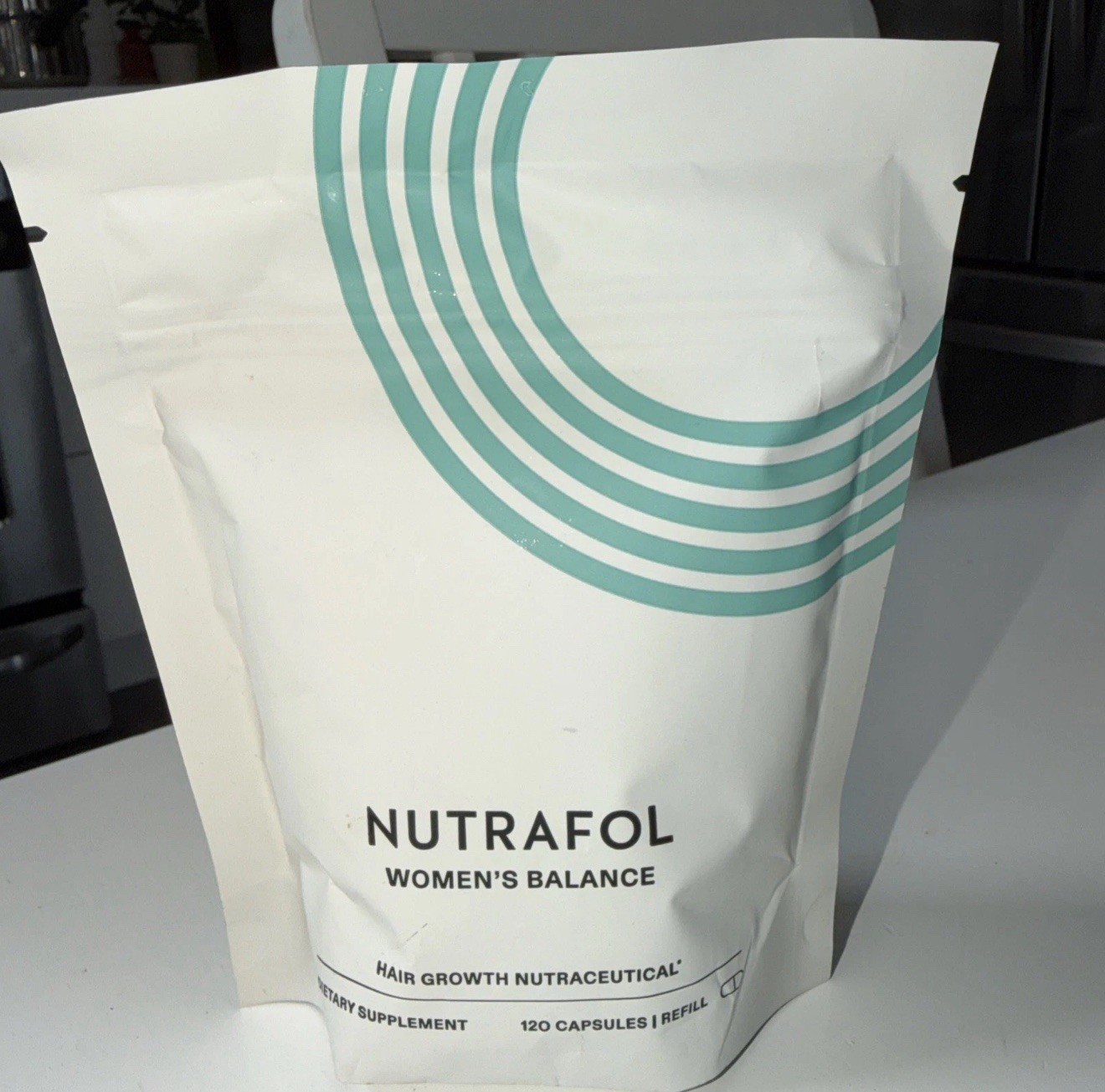 Nutrafol Women’s Balance Hair Growth Nutraceutical~120 Capsules/Refill~Exp 10/27