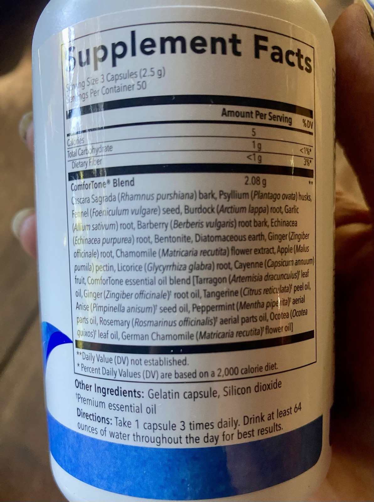 Young Living Brand, Comfort Tone, Herbal Supplement. Promotes Normal Digestion ￼