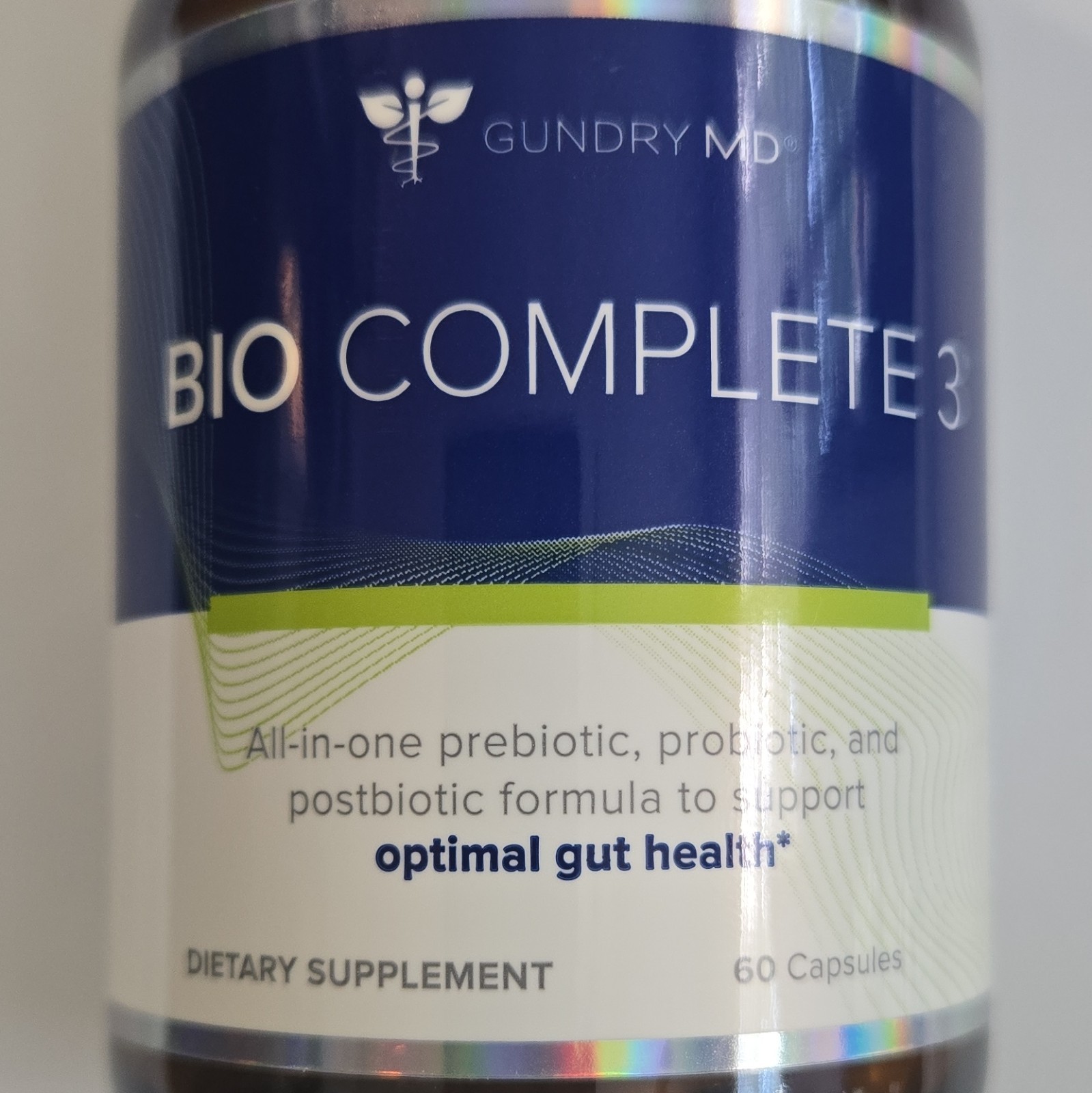 Gundry MD Bio Complete 3 Digestive Support Pre/Pro/Postbiotic 60 Capsules