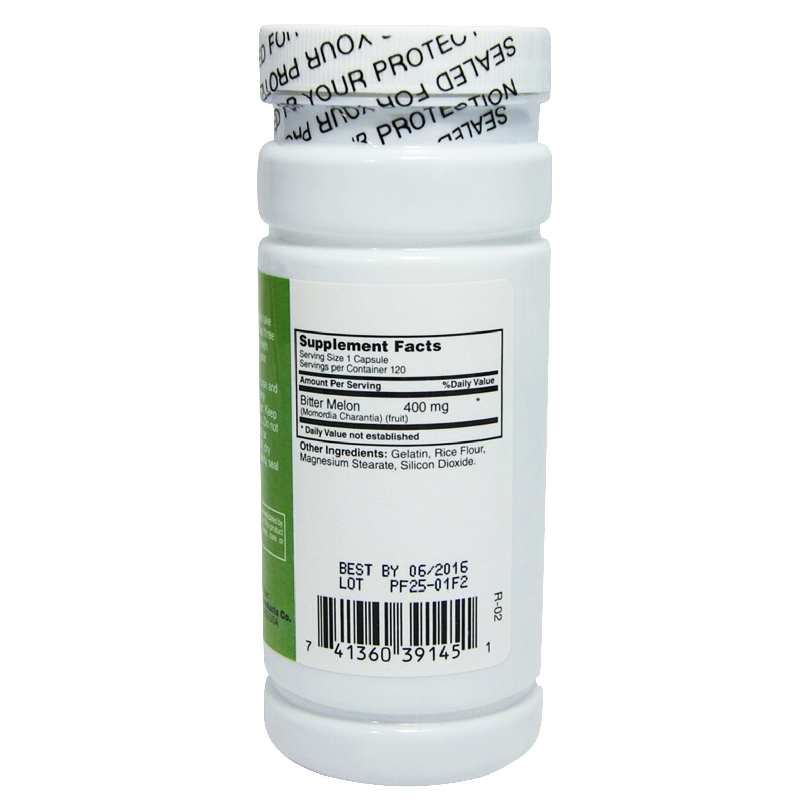 Bitter Melon Extract 400 mg 120 Caps Blood Gluscose Support