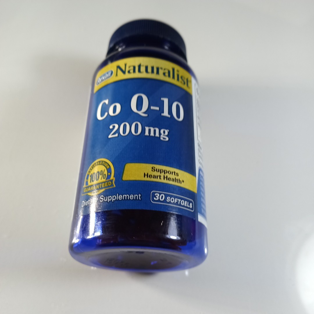 Rexall Naturalist Co Q-10 200mg 30 Softgels Exp,1/27 SHIPS~FAST 📭 🚚§}~~