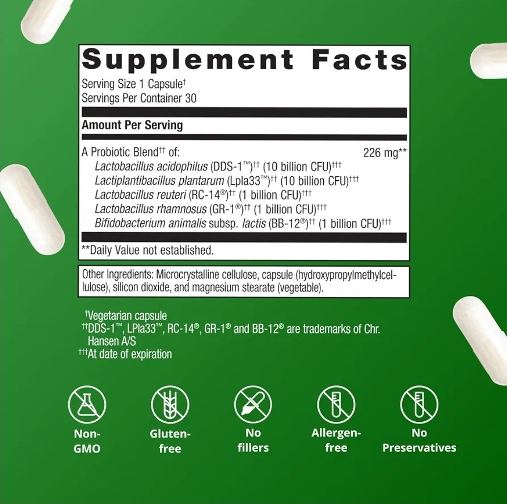 Metagenics UltraFlora Complete Women’s Probiotic 30 Capsules Veg Exp 12/27