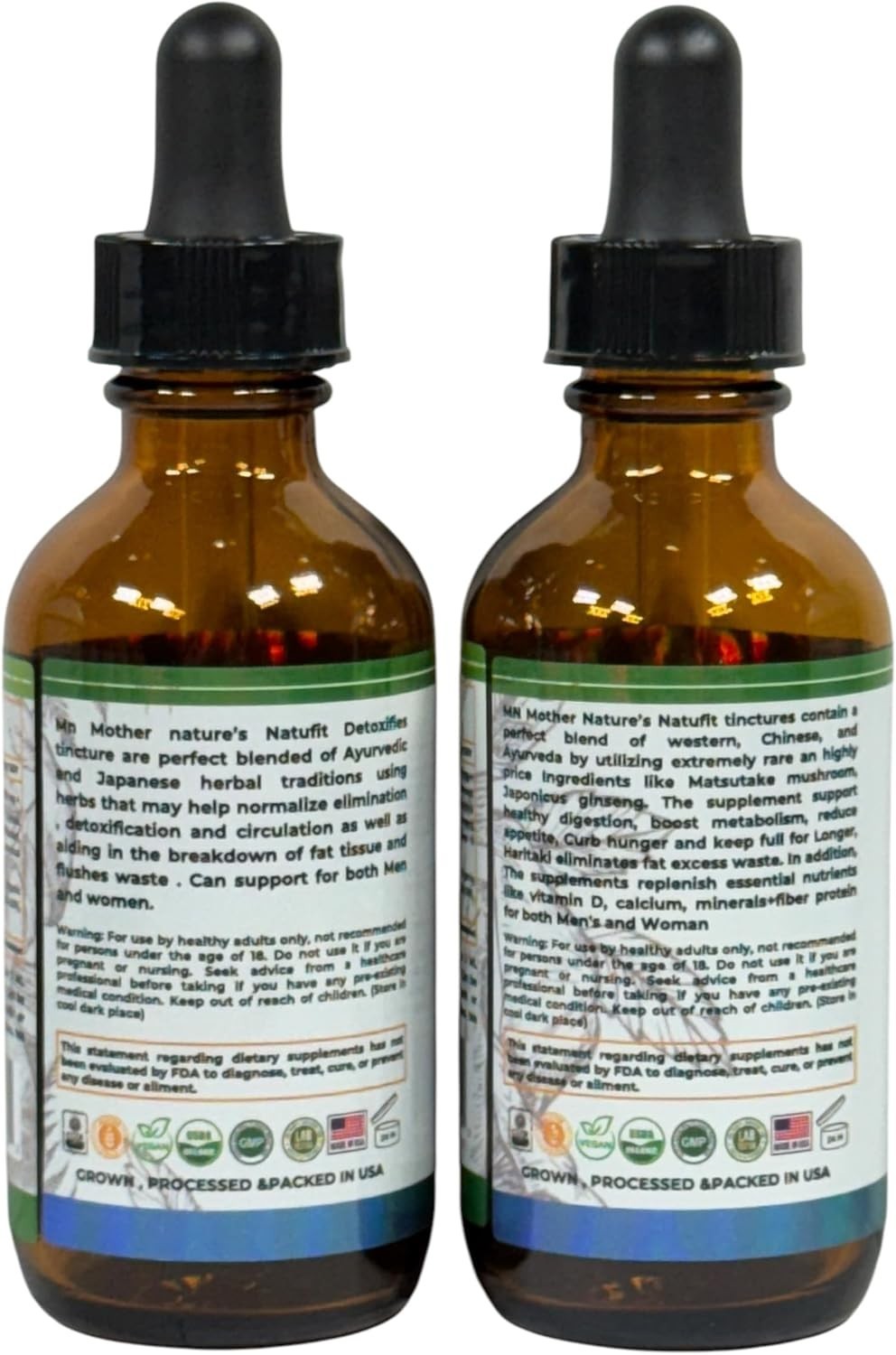 Mother Nature Natufit Set Herbs Dietary Supplement – 60 ml
