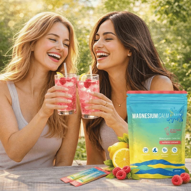 DEZEN Yerba Mate Tea & Calm Magnesium Powder | Combo Pack