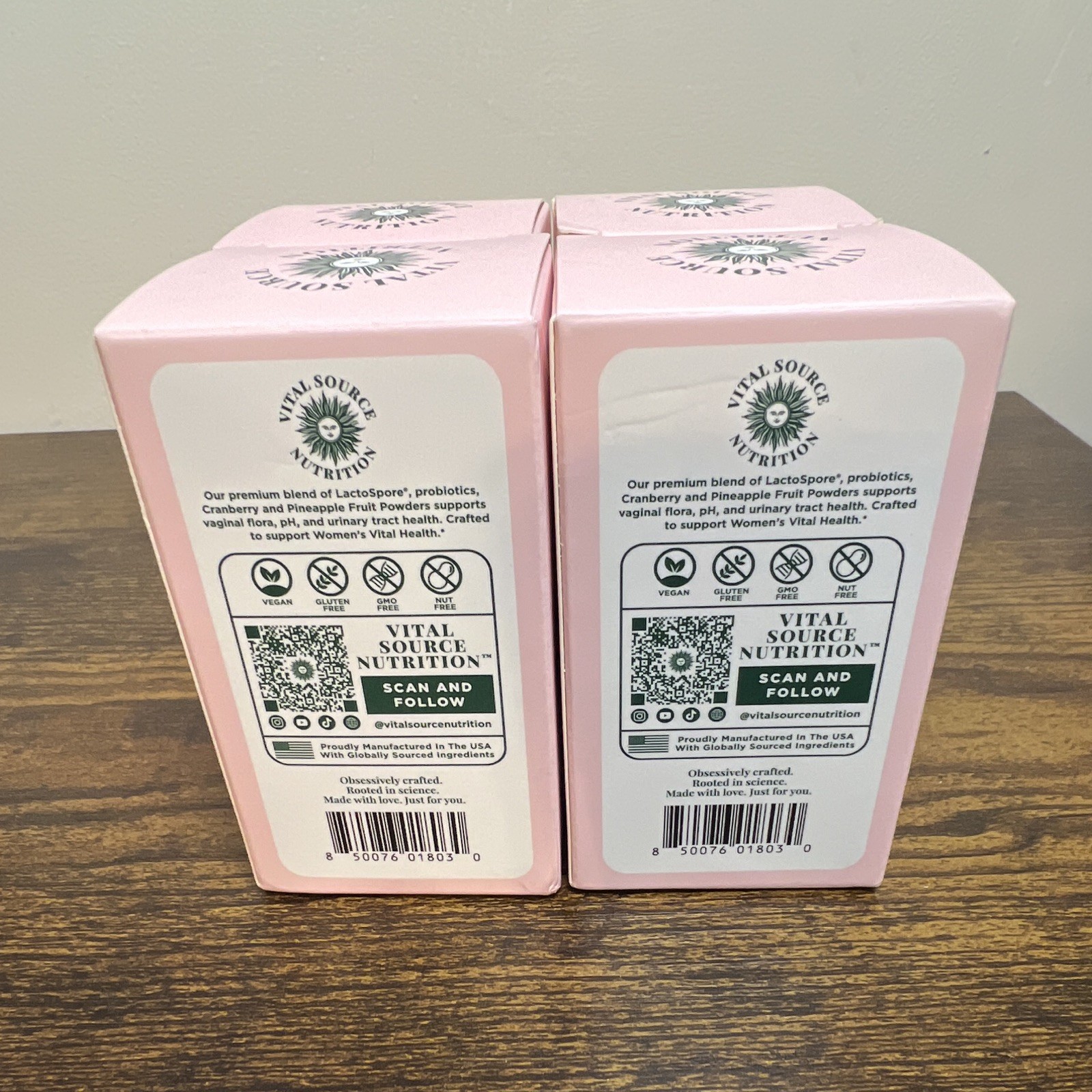 Vital Source Nutrition ViXi Probiotic Capsules 60ct Vegan Gluten-Free GMO-Free