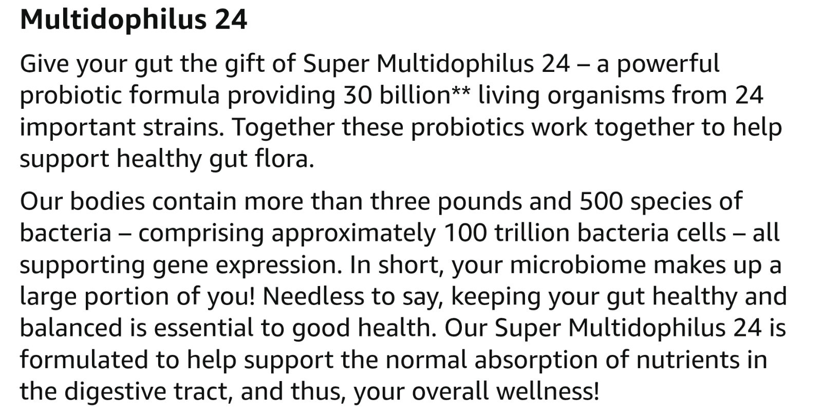 Solaray SUPER MUTIDOPHILUS PROBIOTIC 30 Billion CFU 60 Capsules (BEST BY 07/26)