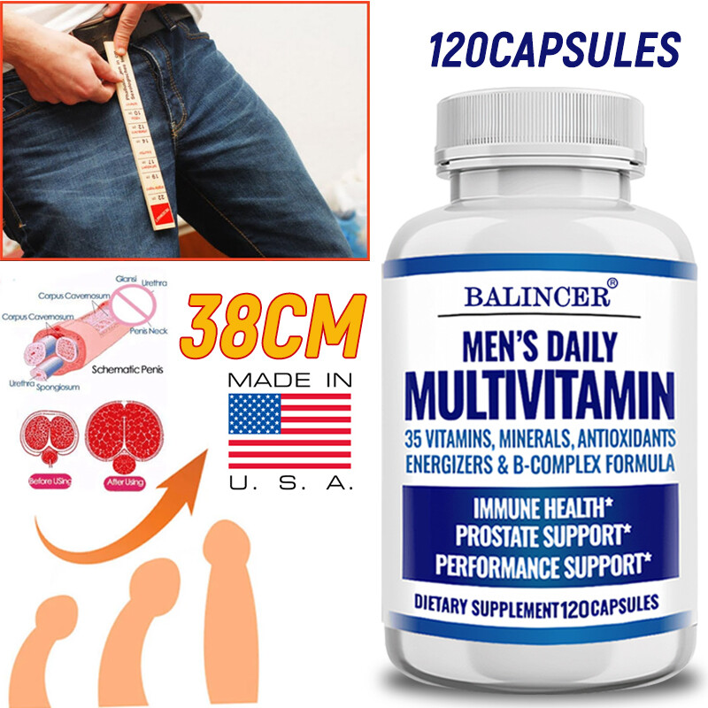 Men’s Daily Multivitamin: 35 Vitamins, Minerals, Antioxidants