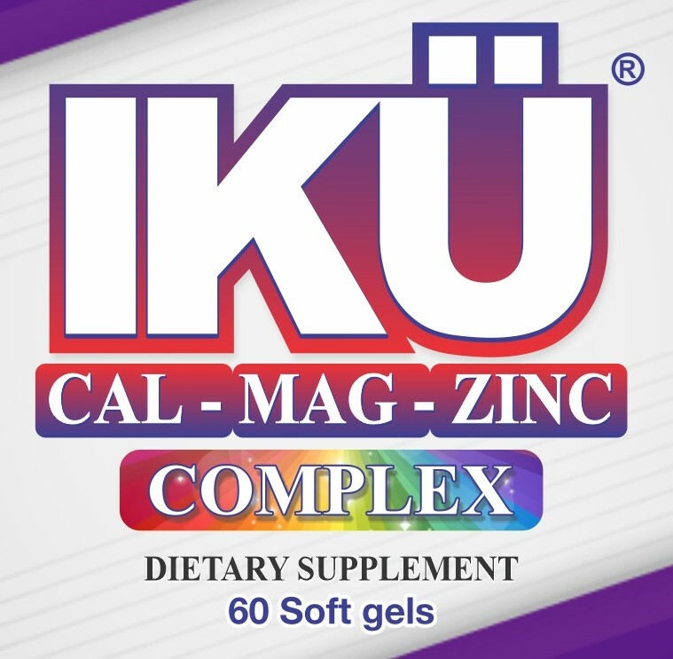 Cal-Mag-Zinc-D3- Complex- Minerals & Vitamins- 60 Soft gels-Bone Support