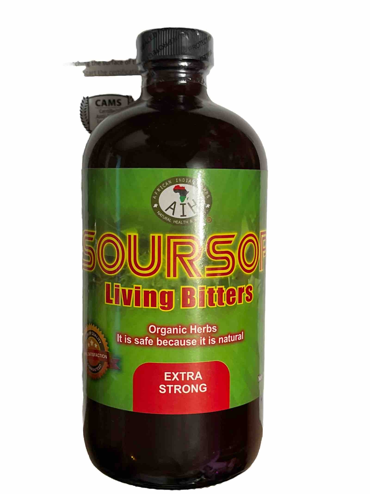 All New AIH Soursop Living Bitters – 16 oz. Extra Strong and Organic