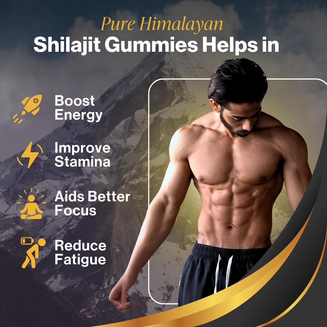 Performance Booster Vitality Gummy-Improve Mood,Strength,Stamina,Arousal, Energy