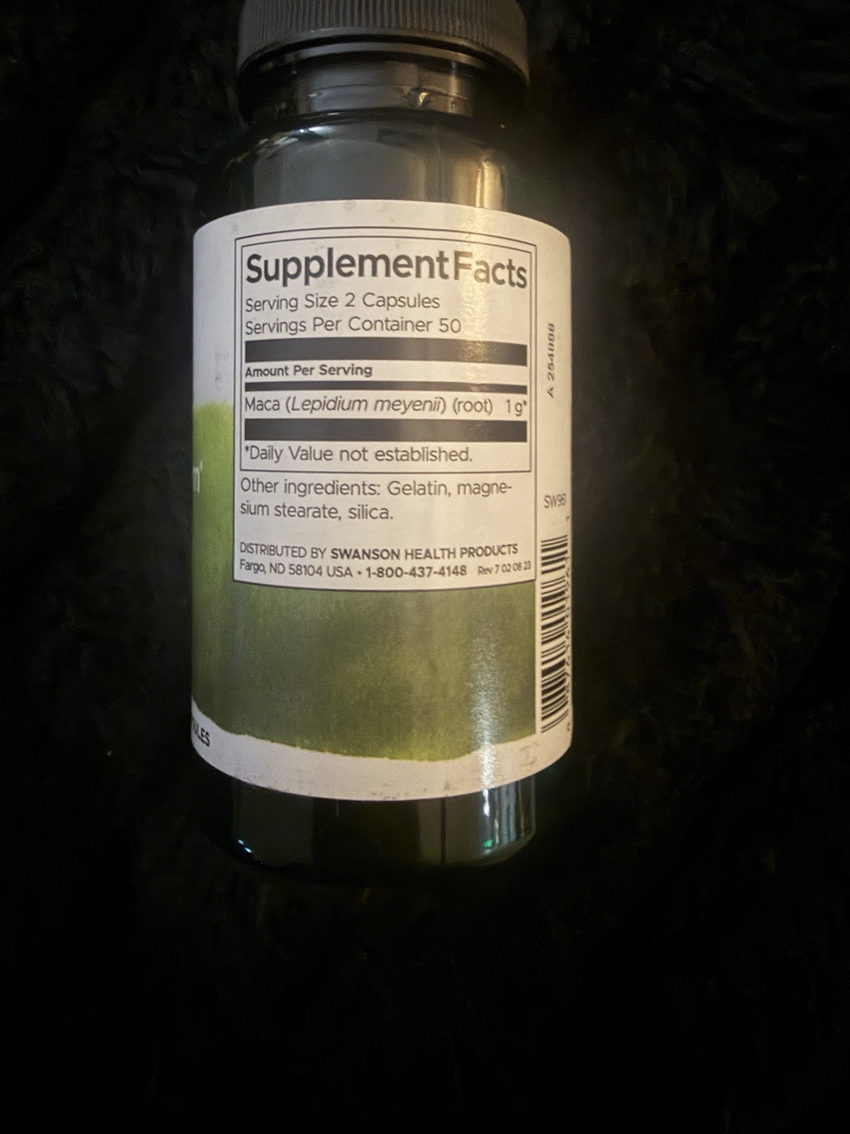 Swanson Full Spectrum Ginger Root Digestive Health 540mg Capsules 100 Count