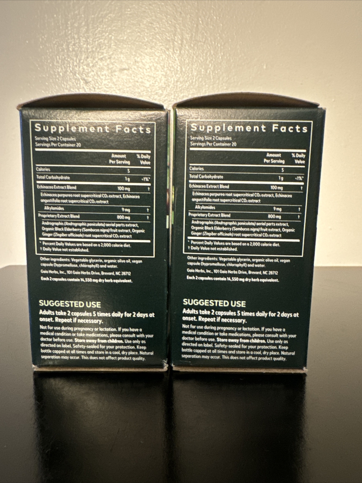 Gaia Herbs Quick Defense – Fast-Acting Immune Support Supplement – 80 Vegan Caps