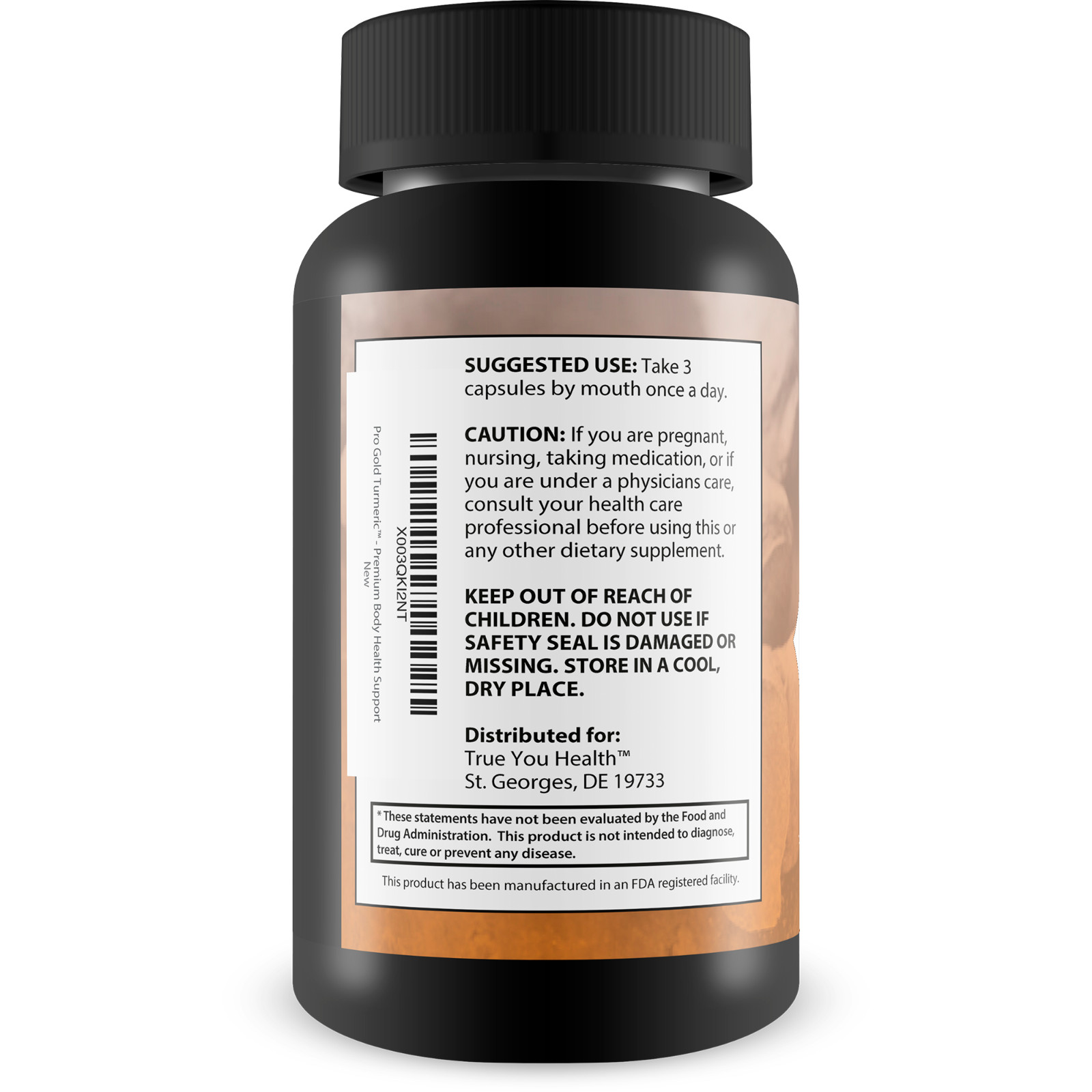 Pro Gold Turmeric – Premium Grade Turmeric & Vitamins Phytonutrient Antioxidant