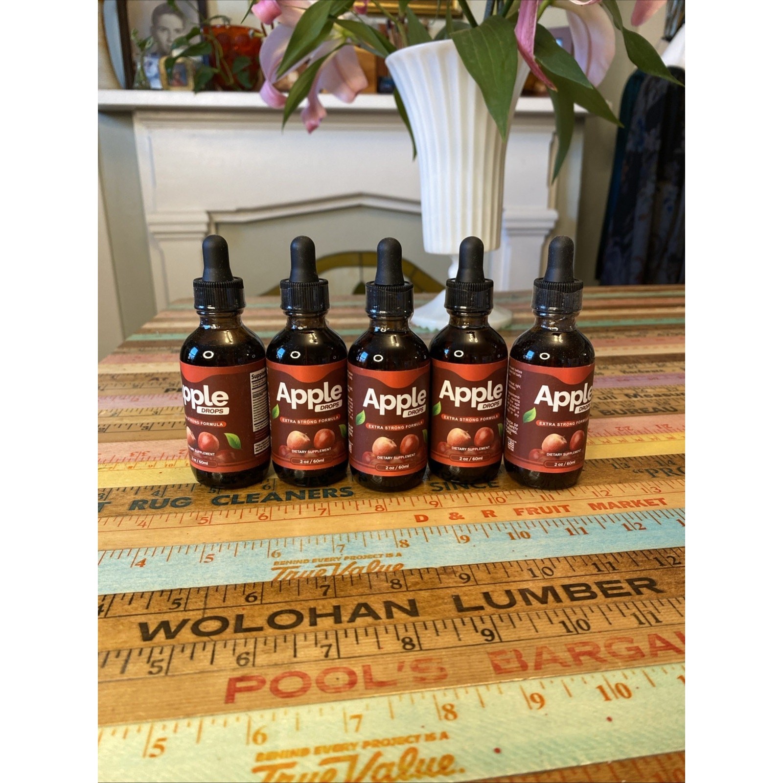 (5 Pack) Apple Drops to Support Weight Loss & Stable Blood Pressure Levels