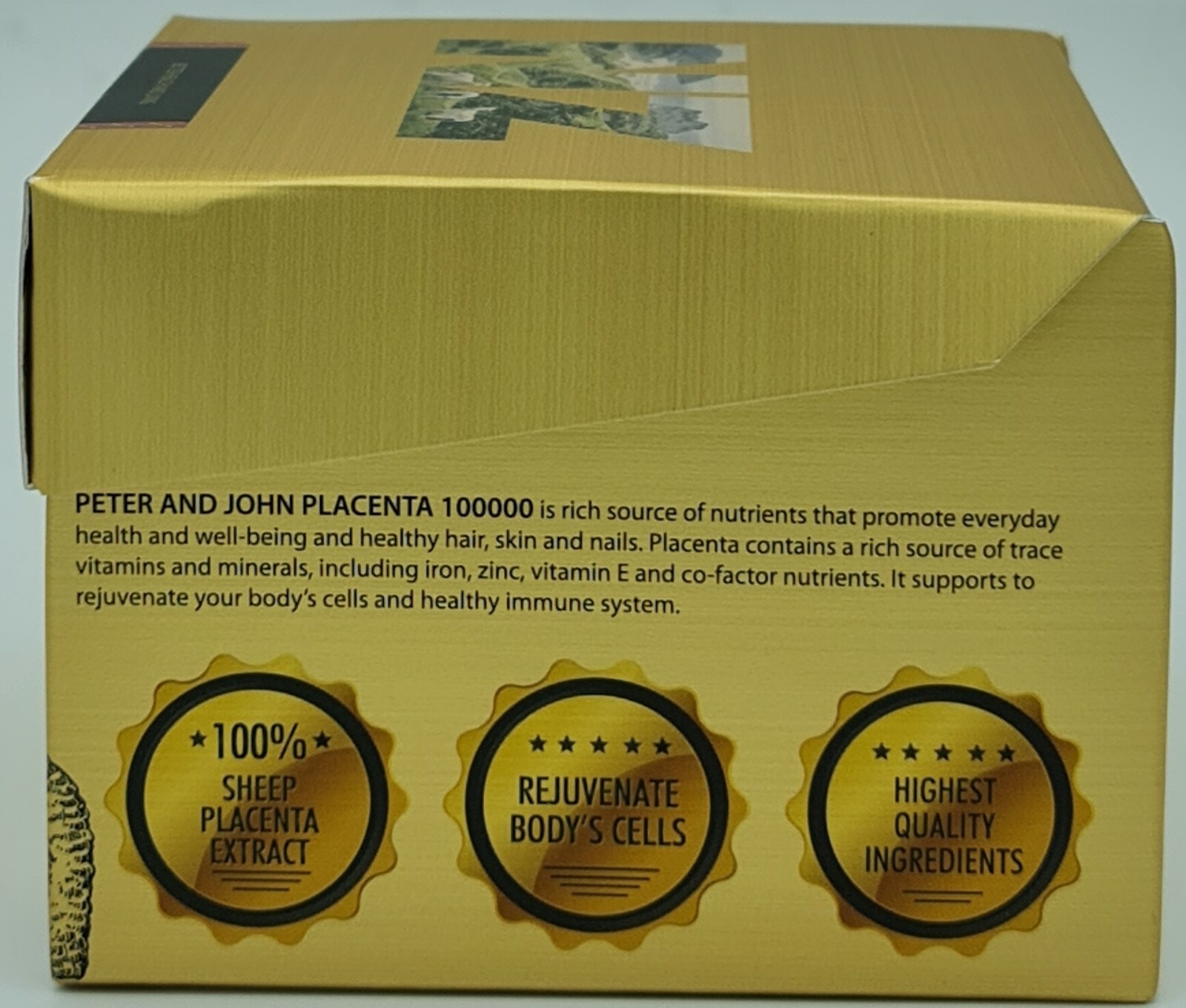 Peter & John New Zealand Ovine Placenta 100000 100capsules