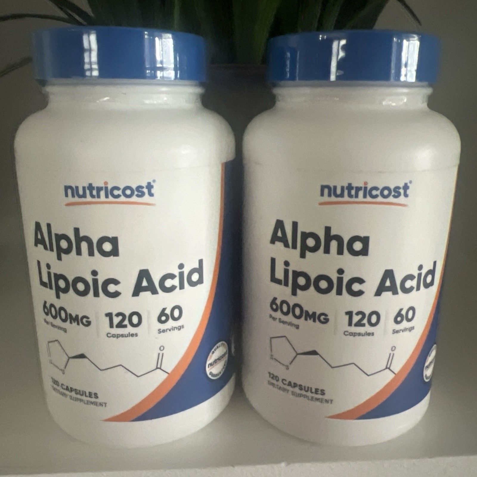 2 Pack Alpha Lipoic Acid 600mg 240 Capsules Energy Antioxidant Fast USA