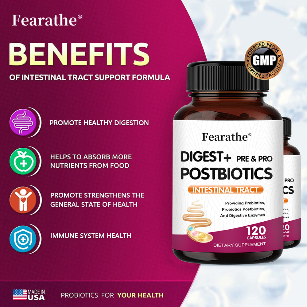 Protease + Amylase Capsules – Promotes Metabolism and Immune System Health