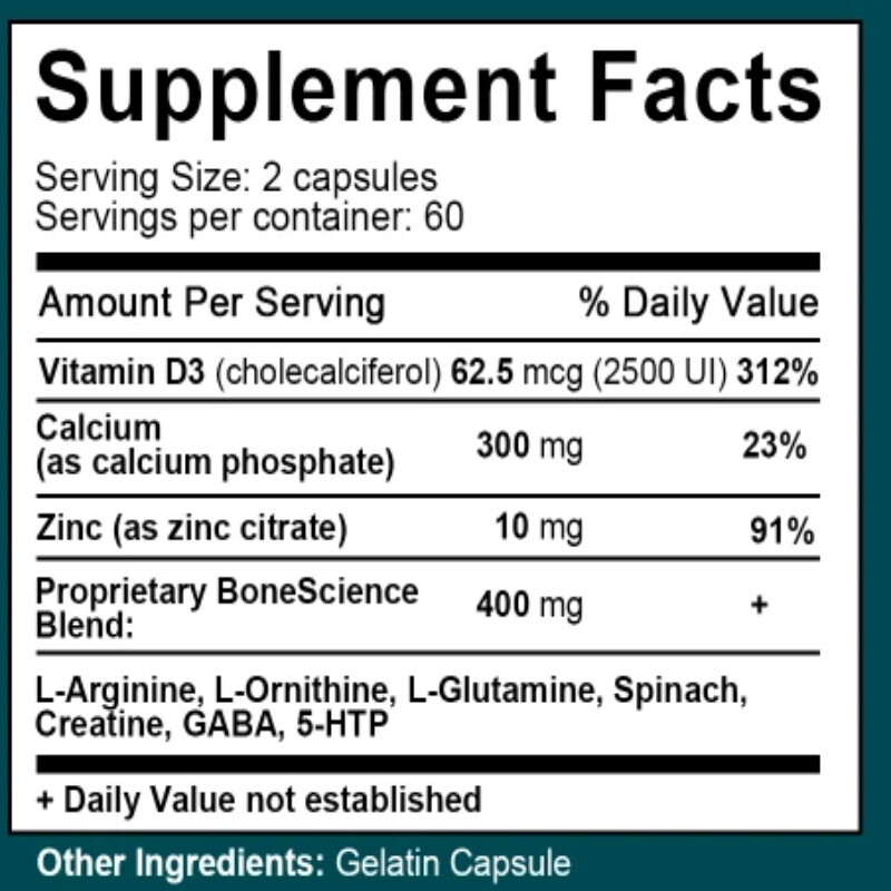 Height Growth Supplement Contains Calcium and Zinc, All Natural