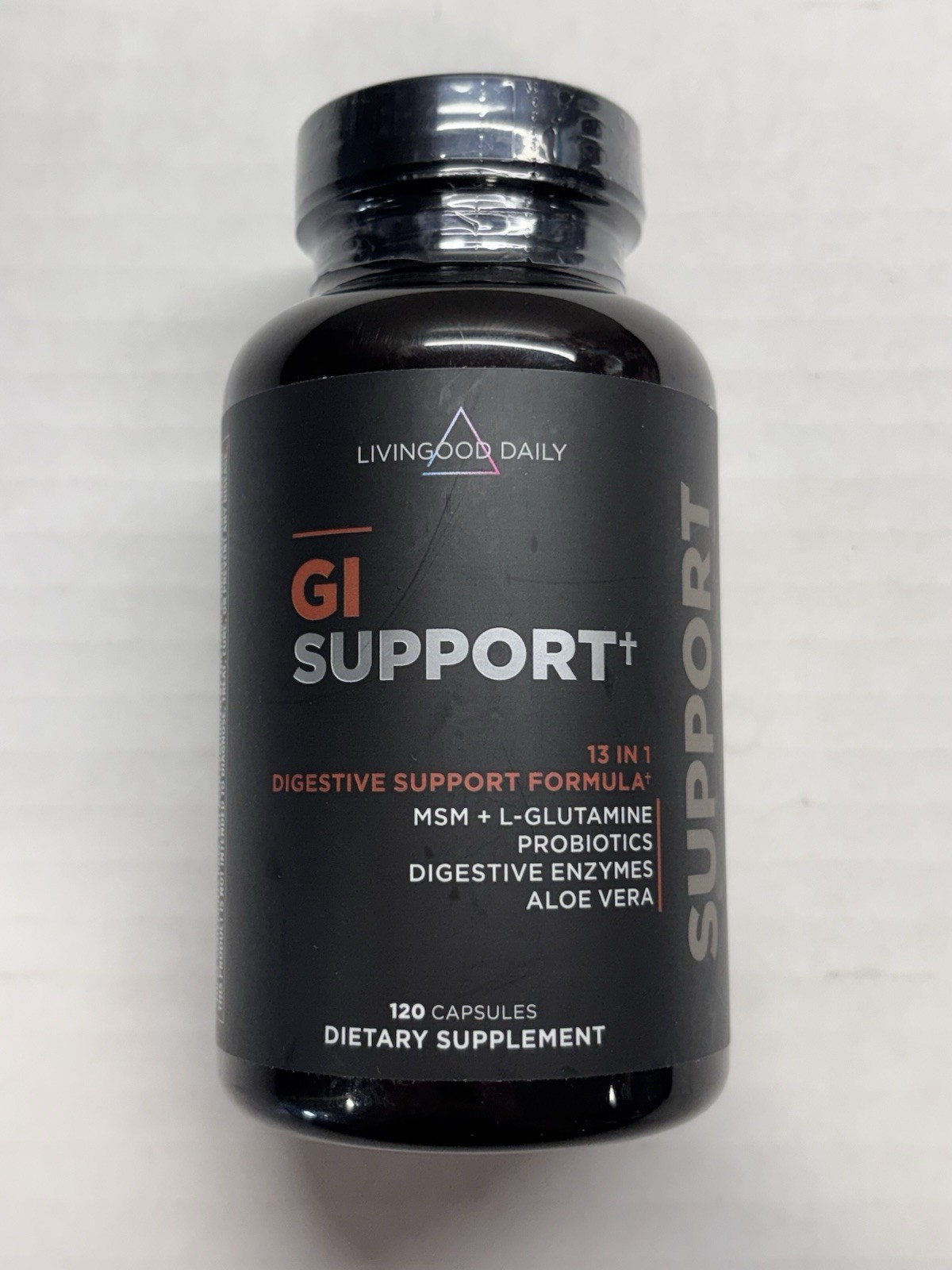 Livingood Daily GI Support Gut Cleanse Detox Supplement 13-in-1 Probiotics 120ca