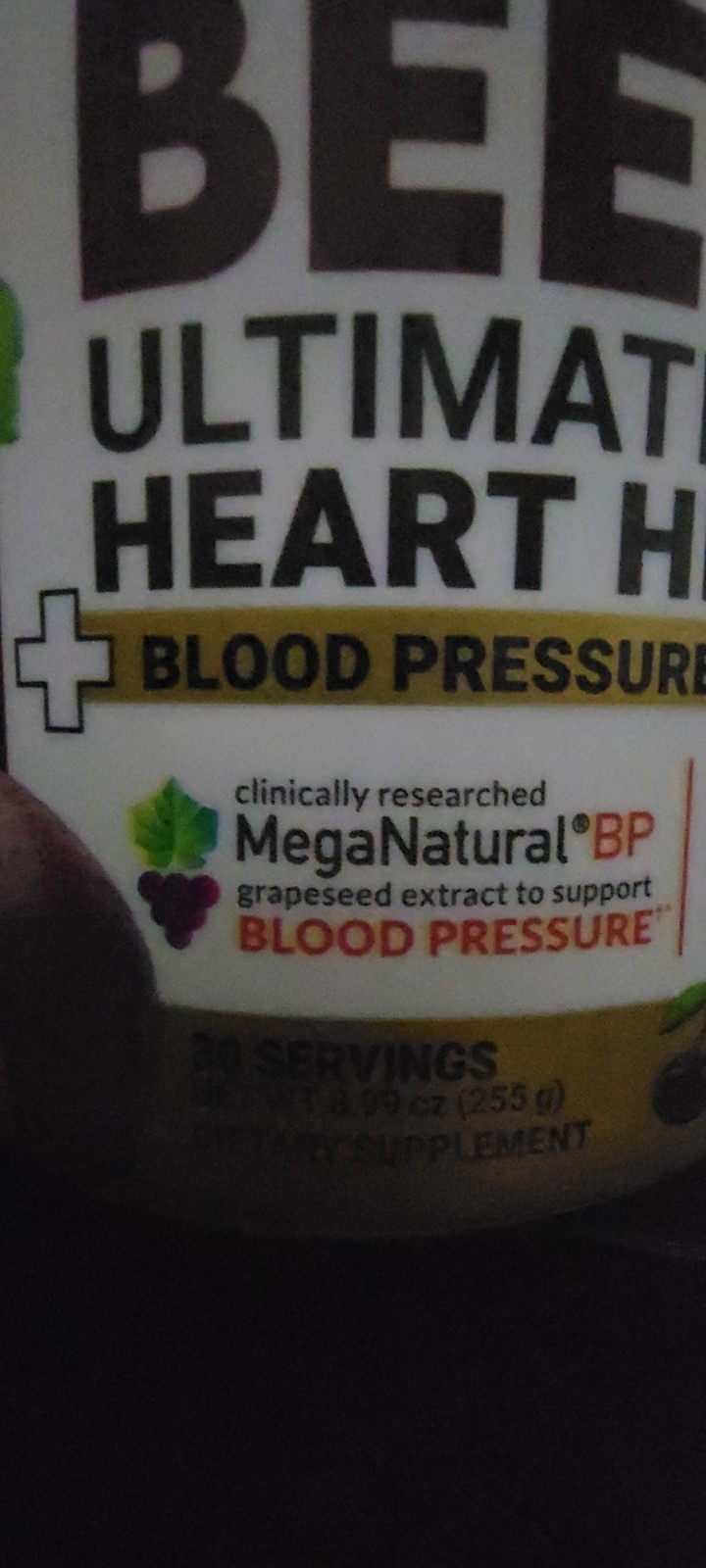 Force Factor Total Beets Heart Health Powder Black Cherry 30 Servings