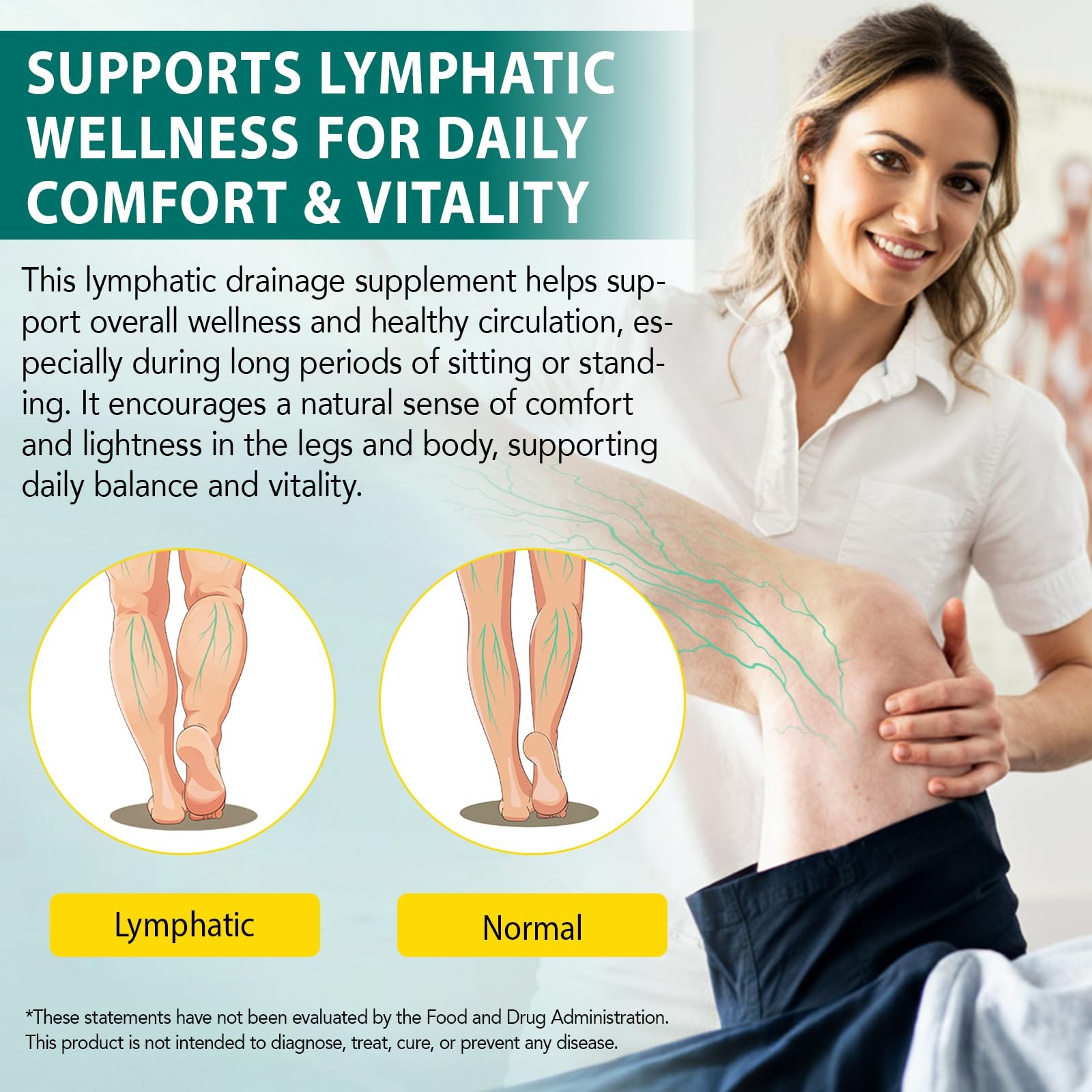 Lymphatic Drainage Lymph System Support Herbal Blend Wellness Drenaje Linfatico