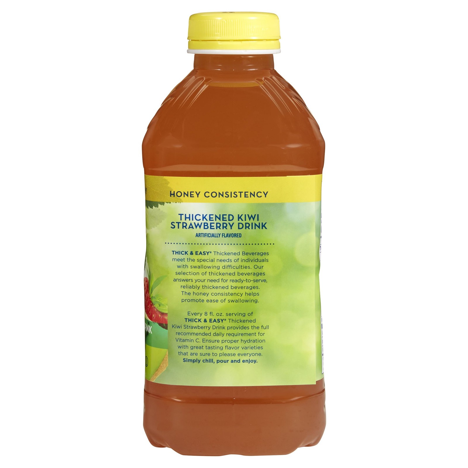 Thick & Easy Thickened Beverage Kiwi Strawberry 46 oz. Bottle