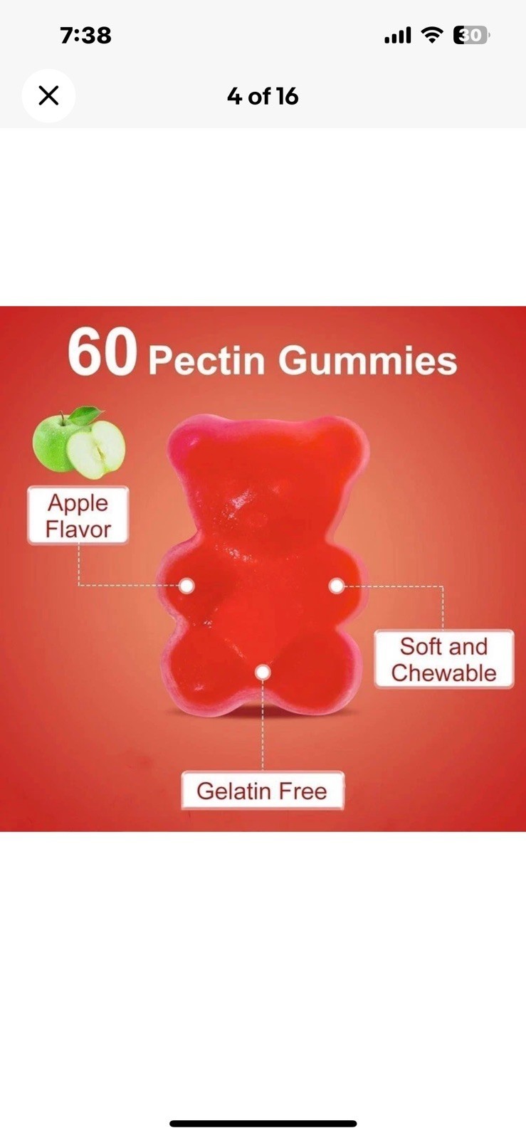 2 PACK Apple Cider Vinegar B12 Multivitamin, Apple Cider Vinegar Gummies